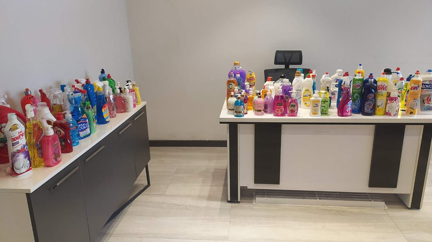 Fers Detergent Manufacturing Project – Iraq A complete industrial manufacturing project delivered by Sahi Rasa Co. for the Fers detergent brand in Iraq.