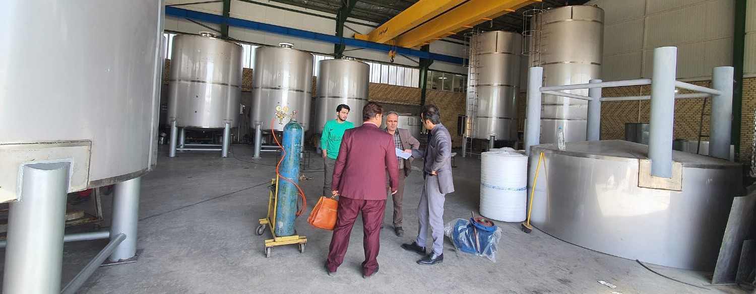 Sahi Rasa Industrial Design Service 3 Design and Fabrication of Stainless Steel 316 Process and Storage Tanks for a Detergent Factory in the Kurdistan Region of Iraq