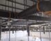 Conditioned air from the air washers is distributed through a network of spiral ducts. Spiral (round) ductwork was selected for its lower pressure drop, higher structural rigidity, faster installation, and cleaner appearance compared with traditional rectangular duct systems.