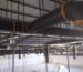Conditioned air from the air washers is distributed through a network of spiral ducts. Spiral (round) ductwork was selected for its lower pressure drop, higher structural rigidity, faster installation, and cleaner appearance compared with traditional rectangular duct systems.